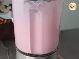 Etape 2 - Milkshake à la framboise et à la fraise