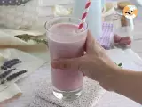 Etape 3 - Milkshake à la framboise et à la fraise