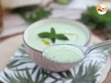 Etape 3 - Soupe froide de concombre et menthe