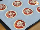 Etape 3 - Feuilletés pizzas momies