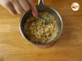Etape 1 - Butternut farci au quinoa et à la grenade