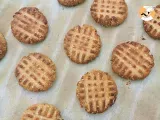 Etape 5 - Biscuits au beurre de cacahuète - sans sucre ajouté
