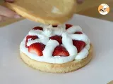 Etape 9 - Layer cake aux fraises et crème mascarpone