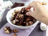 Etape 7 - Pop corn au chocolat et aux marshmallows
