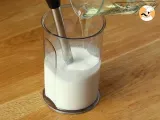 Etape 2 - Mayonnaise sans oeufs au lait