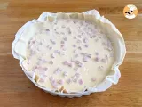 Etape 3 - Quiche allégée au jambon, fromage et yaourt!