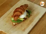 Etape 5 - Sandwich de croissant façon brunch