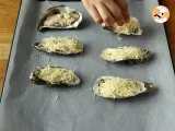 Etape 3 - Huîtres gratinées gourmandes