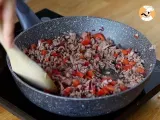 Etape 2 - Tacos samoussas à la viande hachée