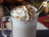 Etape 4 - Pumpkin spice latte au sirop de citrouille maison !