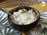 Etape 5 - Riz au lait de coco, l'accompagnement doux et parfumé
