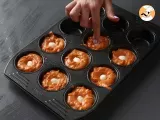 Etape 5 - Muffins à la tomate au coeur fondant de mozzarella
