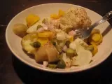 Etape 5 - Salade de chou-fleur au vinaigre de cidre