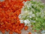 Etape 2 - Potée aux carottes et poireaux