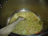 Etape 2 - Potage aux poireaux et courgettes