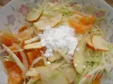 Etape 2 - Salade de choux blanc multifruits aigre doux
