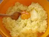 Etape 2 - Nids de purée aux épinards/ et aux carottes