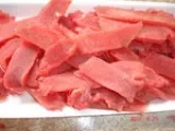 Etape 1 - Sauté de boeuf laqué aux oignons rouges