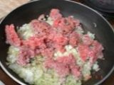 Etape 1 - Tranches d'aubergines à la viande et sauce blanche