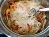Etape 1 - Soupe de crevettes au curry vert et au lait de coco