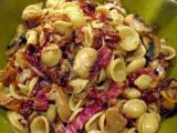 Etape 6 - L'automne arrive : salade d'orechiette aux champignons, chicorée rouge et gorgonzola