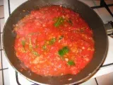 Etape 2 - Millefeuille d'aubergines à la tomate et à la mozzarella