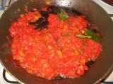 Etape 3 - Millefeuille d'aubergines à la tomate et à la mozzarella