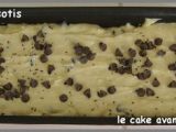 Etape 6 - CAKE A LA BANANE, A LA NOIX DE COCO ET AUX PEPITES DE CHOCOLAT