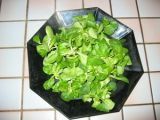 Etape 3 - Salade festive de mâche au magret de canard fumé