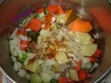 Etape 3 - La soupe des legumes à la marocaine
