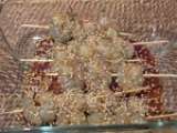 Etape 2 - Brochettes de Crevettes marinées à la Sauce Soja et Graines de Sésame