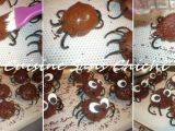 Etape 13 - Muffins, invasion d'horribles araignées. Spéciale Halloween.