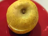 Etape 3 - Pomme rôtie au four avec une crème vanillée rapide