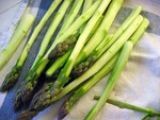 Etape 4 - Croustillants aux asperges vertes, à la viande des Grisons et à la crème citronnée