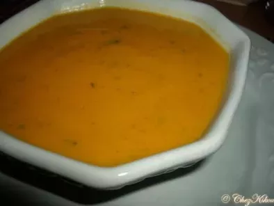 A Thanksgiving's Recipe: soupe épicée au potiron