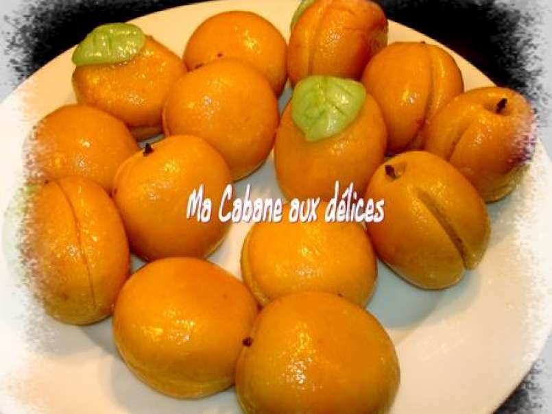Abricots en pâte d'amandes - photo 3