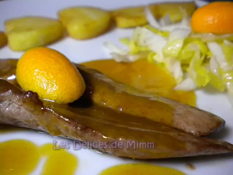 Aiguillettes de canard à l’orange et ses cœurs de pommes de terre - photo 3