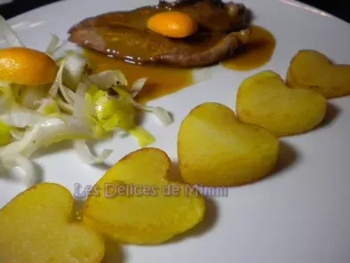 Aiguillettes de canard à l’orange et ses cœurs de pommes de terre - photo 5