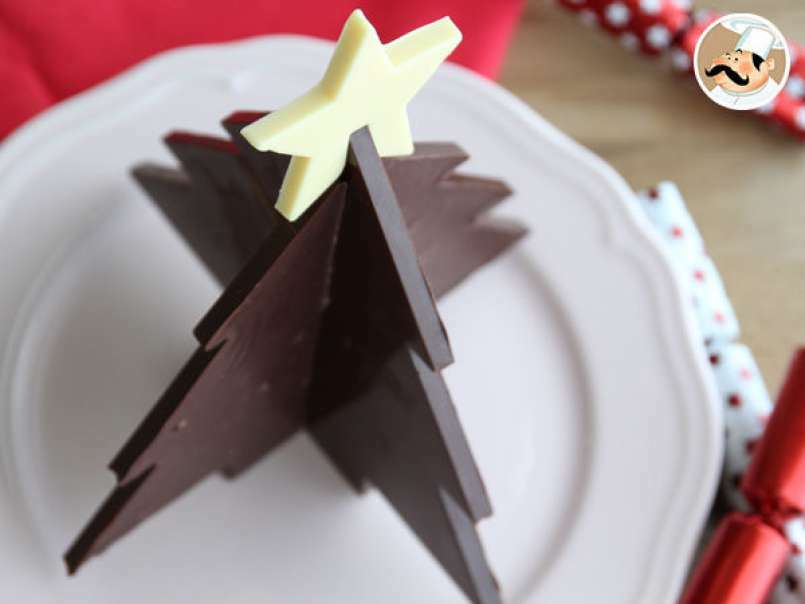 Arbre de Noël au chocolat en 3D - Lékué