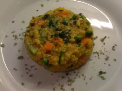 Au menu ce soir: Pilaf de Quinoa au curry et aux légumes