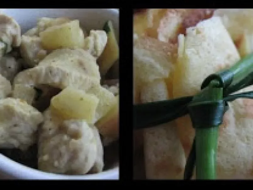 Aumonières de crêpes salées, poulet & pommes au curry - photo 2