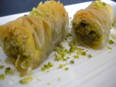 Baklavas rolls aux pistaches (recette libanaise)