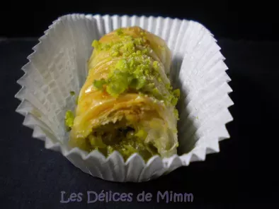 Baklavas rolls aux pistaches (recette libanaise) - photo 5