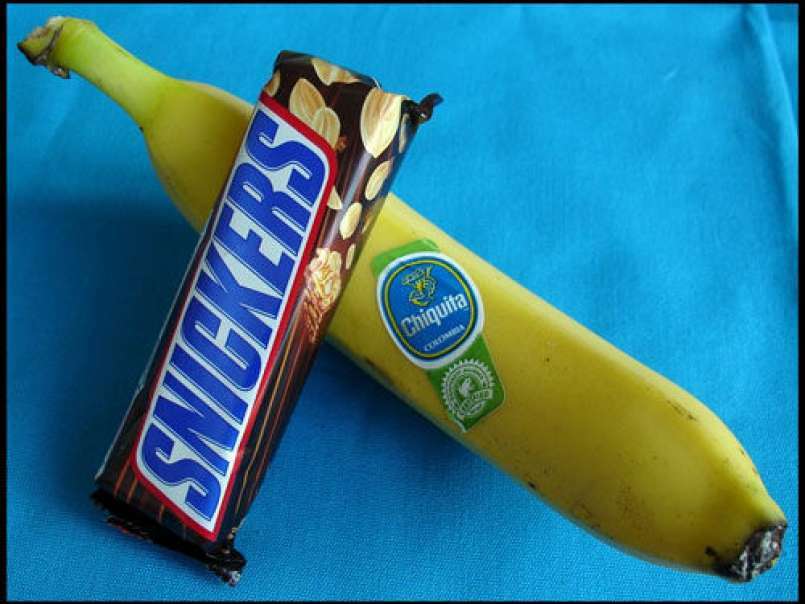 Bananes fourrées au snickers - photo 2