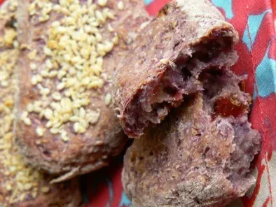 Biscuits allégés cranberry chou-rouge
