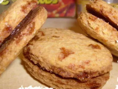 Biscuits au caramel fourrés dattes & coings - photo 2