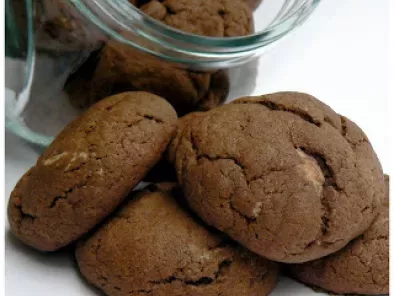 Biscuits brownies aux bananes et chocolat