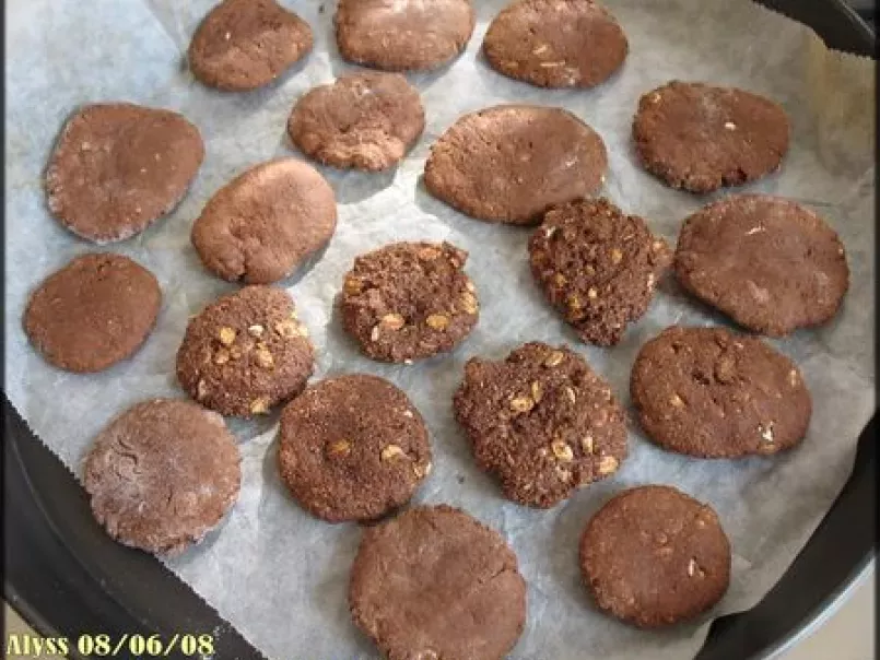 Biscuits crousti-moelleux choco-amandes, sans matière grasse ajoutée - photo 5