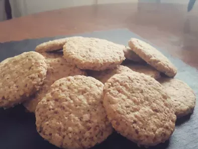 Biscuits d’avoine au pralin