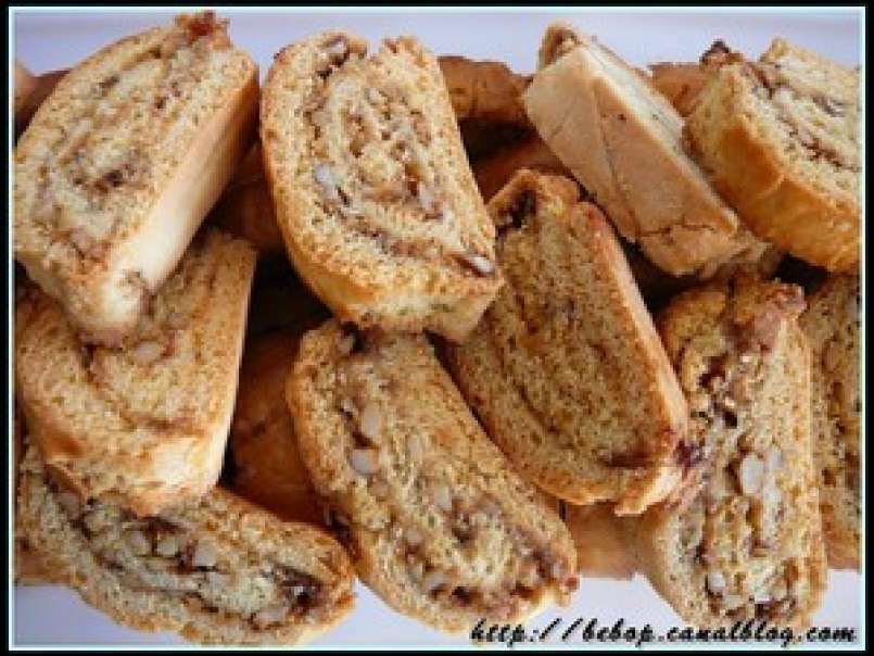 Biscuits marocains à la marmelade d'oranges amères et aux noix